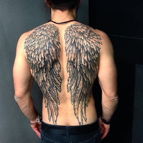 17+ Awesome Angel Wing Tattoos