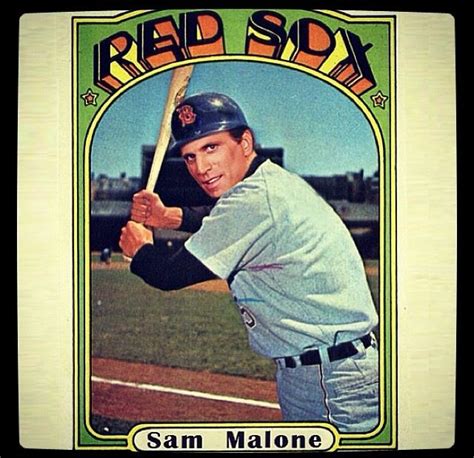 Sam Malone | Baseball trading cards, Baseball cards, Baseball