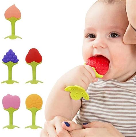 Baby Teething Toys, 5Pcs Teething Toys Set Teethers Freezer Safe ...