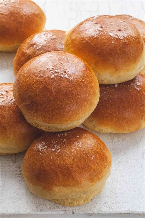 Brioche Hamburger Buns Recipe