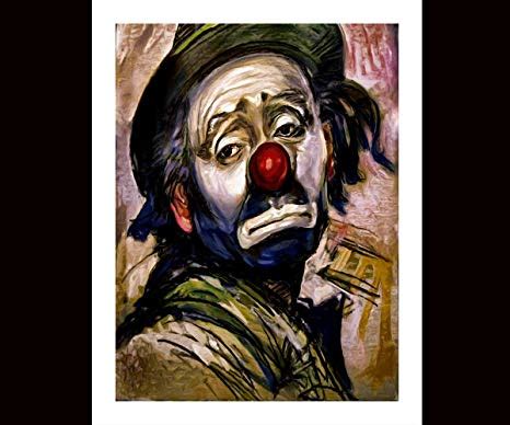 Sad Clown Painting Famous at PaintingValley.com | Explore collection of ...