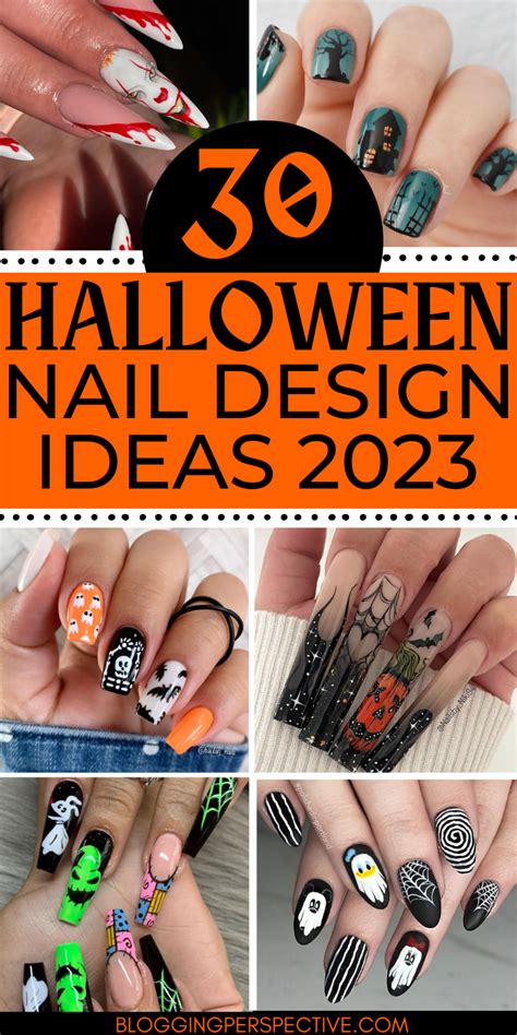 30+ Amazing and Scary Halloween Nail Designs 2023