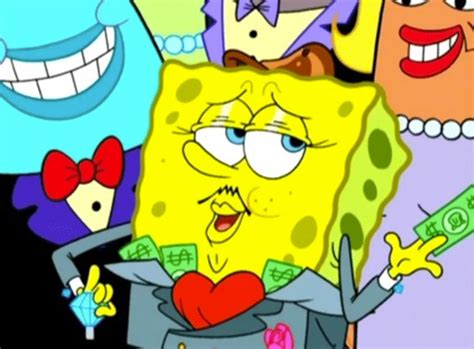 Meme Generator - Fancy Spongebob Giving Away Money - Newfa Stuff