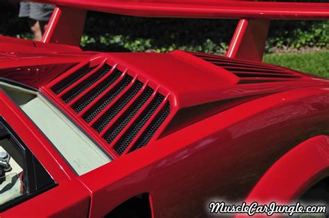 Countach 25th Anniversary Rear Intake Box Picture (1280 by 850 pixels) from the Musclecarjungle ...