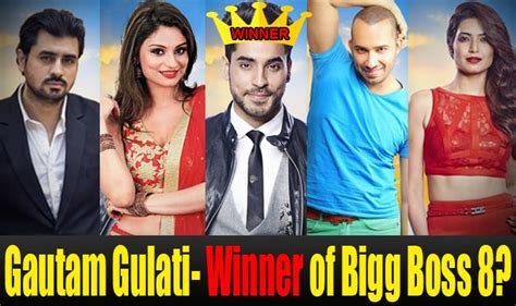 Bigg Boss 8 Grand Finale: 5 reasons why Gautam Gulati could be crowned ...