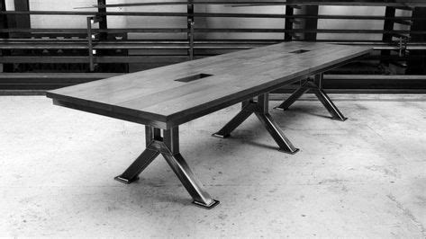 The Engineering Table | Industrial style dining table, Industrial bedroom furniture, Metal furniture