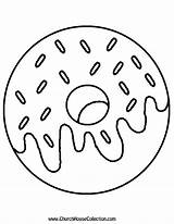 Printable Donut Coloring Pages At GetColoringscom  Free sketch template
