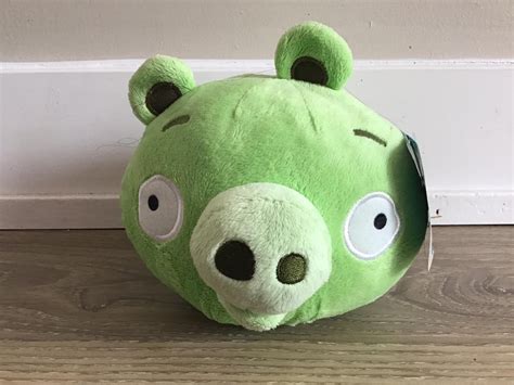 Angry Birds Green Pig Stuffed Animal Toy Plush 5 - Etsy