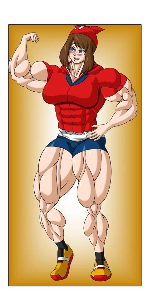 Commission - May Muscle Growth (4/6) by FudgeX02 on DeviantArt