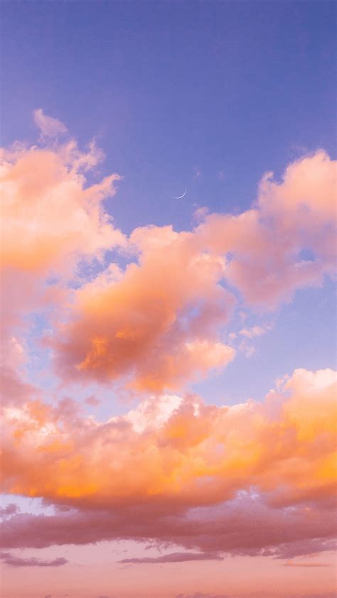 Aesthetic Cloud Background For iPhone. Glory of the Snow, Aesthetic ...