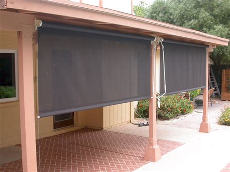 Grande Clear Vinyl HeavyDuty Outdoor Shades North Solar Screen