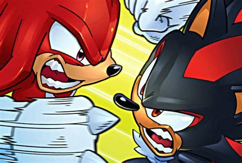 Knuckles vs shadow | Sonic El Erizo | Amino | Amino