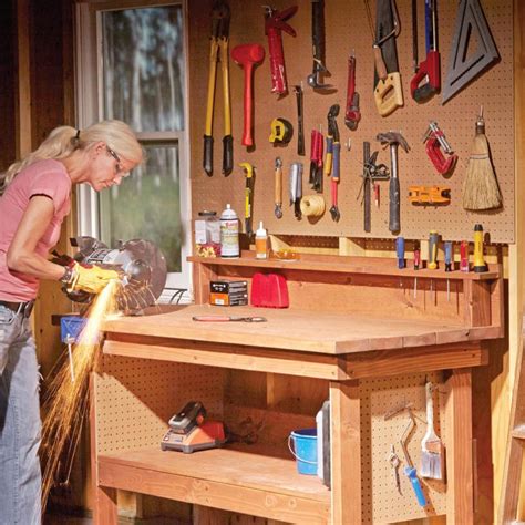 How To Build a Basic Pegboard Workbench That Will Last for Decades