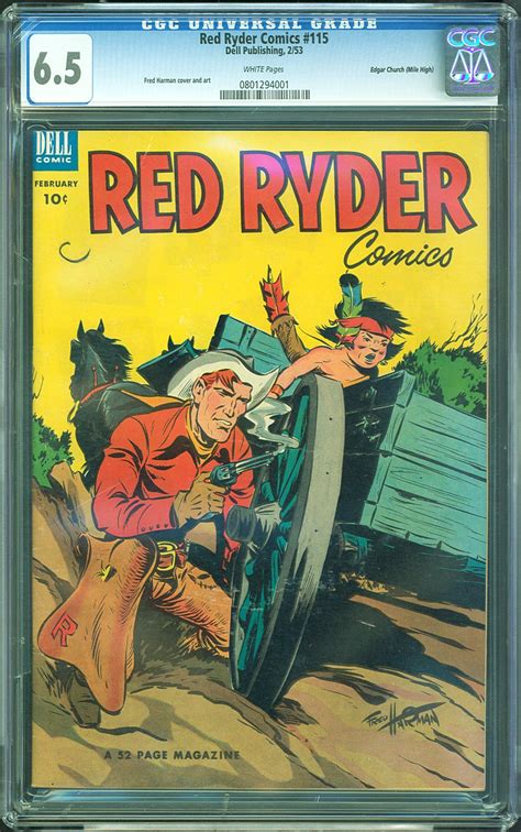 ComicConnect - RED RYDER COMICS #115 - CGC FN+: 6.5