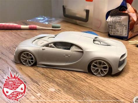 Bugatti Chiron Model Car Kit Bugatti Chiron Airfix Quickbuild