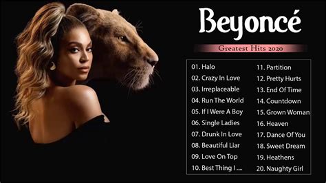 Beyoncé Greatest Hits Full Album ,Top Hits 2020 Beyoncé - Top 20 ...