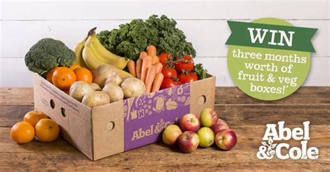 Win 3 months worth of fruit & veg boxes from Abel & Cole! - Women's Running