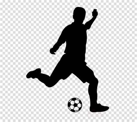 silhouette football player png - Clip Art Library