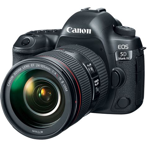 Canon EOS 5D Mark IV DSLR Camera with 24-105mm f/4L II 1483C010