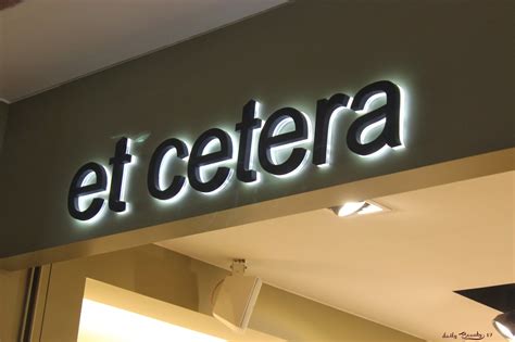 Grand Opening Et Cetera at Tunjungan PLaza | daily beauty 89