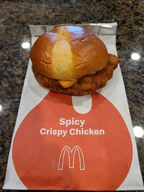 Is McDonald’s Spicy Crispy Chicken Sandwich Spicy? | Hot Sauce by ...