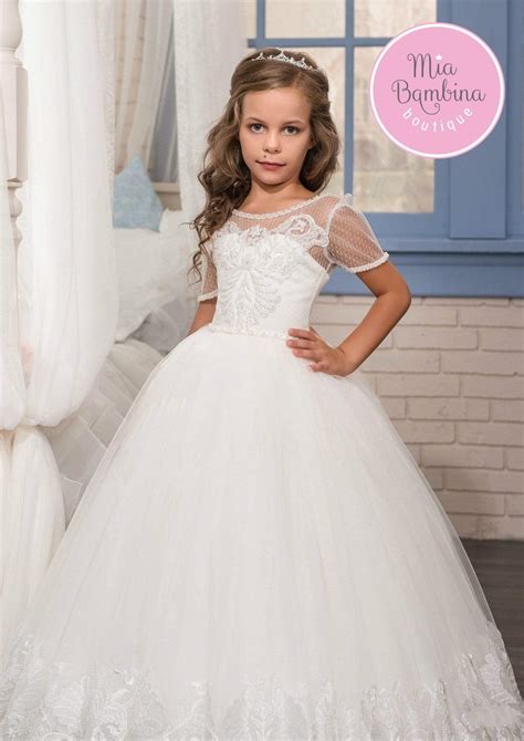 Columbus Girls First Communion Dress | Mia Bambina Boutique