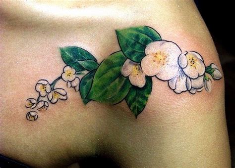 20 Pretty Jasmine Flower Tattoo Designs – EntertainmentMesh