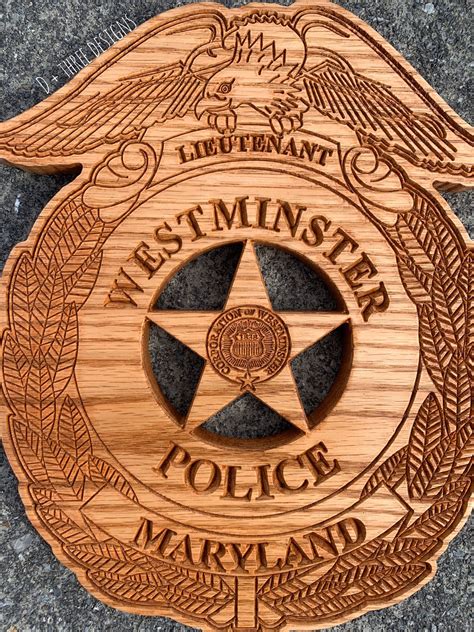 West Minster Maryland Police Badge // Police Retirement Gift - Etsy | Police gifts, Police ...