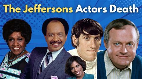 The Jeffersons Actors You May Not Know Passed Away | How Each of the ...