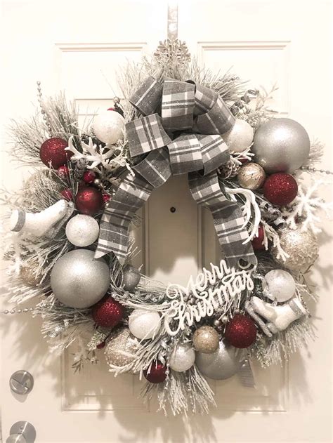 Luxury DIY Christmas Wreath on a Budget: Sure to Impress - The Financial Cookbook, LLC