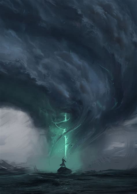 Storm , Oliver Mootoo on ArtStation at https://www.artstation.com/artwork/k1Jzx | Fantasy art ...