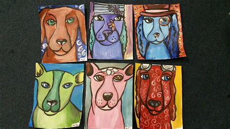 The smARTteacher Resource: Blue Dog Paintings