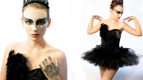 DIY BLACK SWAN HALLOWEEN COSTUME - YouTube