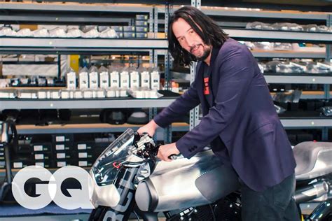 Keanu Reeves Shows GQ His Prized Motorcycle Collection | Joe's Daily