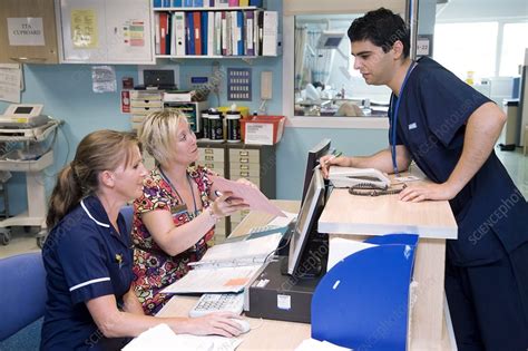 Hospital staff - Stock Image - C004/4039 - Science Photo Library