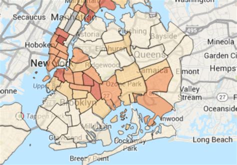 NYPD Releases Surprising Map of the Most Crime Ridden Neighborhoods In ...