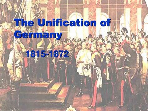 PPT - The Unification of Germany PowerPoint Presentation, free download - ID:2638144