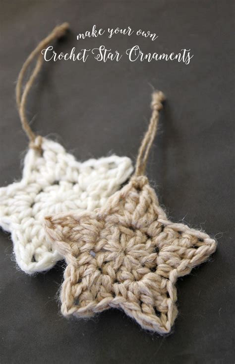 Crochet Stars - Free Ornament Pattern - Persia Lou