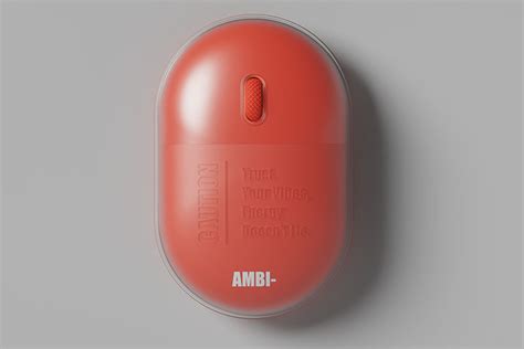 This ambidextrous mouse uses an accordion-like design to give each hand ...