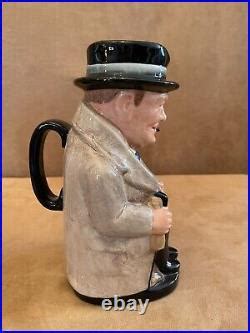 Royal Doulton Jug | Winston Churchill Royal Doulton Large 9 Toby Mug ...