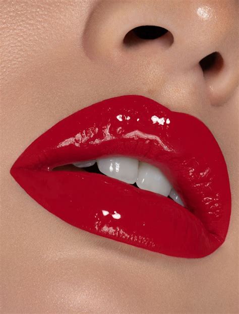Klear | High Gloss | Kylie Cosmetics by Kylie Jenner | High shine lip gloss, Dark red lips ...