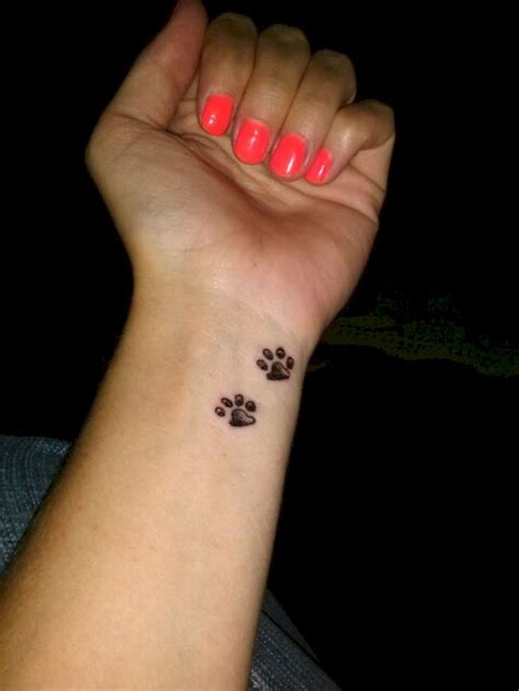 Stunning 42 Cute Paw Print Tattoo Designs Ideas You Must Love https://bellestilo.com/2465/42 ...