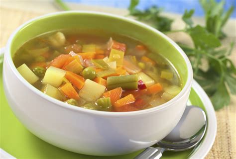 Receta de sopa de verduras - VIX