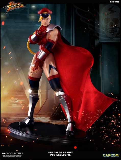 PCS Toys Preview Street Fighter Shadaloo Cammy 1/4 Scale Statue - The ...