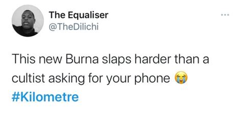 See Reactions To Burna Boy’s “Kilometre” | Notjustok