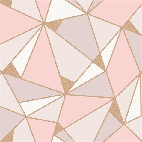 Rose Gold Geometric Wallpapers - Wallpaper Cave