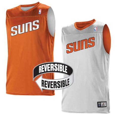 Custom Team NBA Phoenix Suns Adult Reversible Jersey