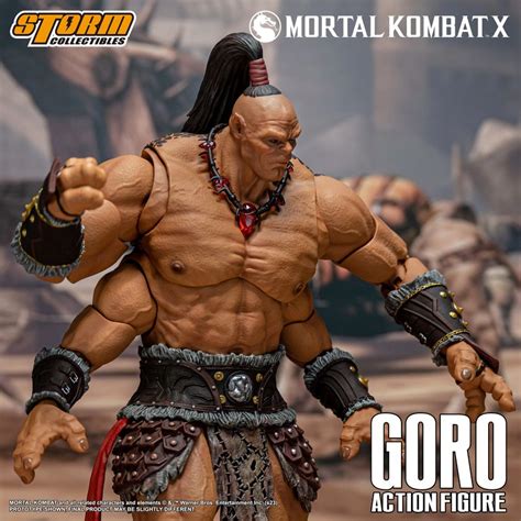 Storm Collectibles Mortal Kombat Goro Action Figure Preview - The Toyark - News