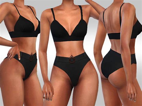 The Sims Resource - Female Elegant SwimSuit