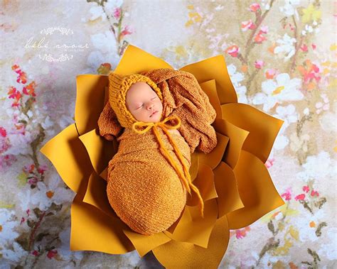 Pin by Ally Sen on Photo Props Newborn - Large Paper Flower | Baby photo prop, Large paper ...